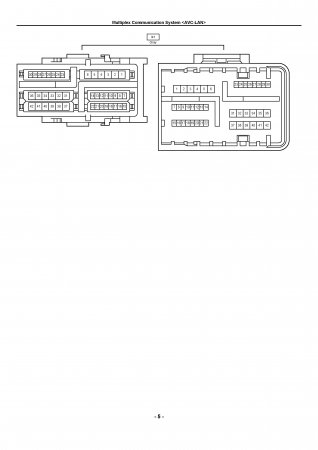 Lexus LX470 - мультиплексная система связи AVC-LAN